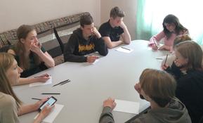 Занятие с подростками 